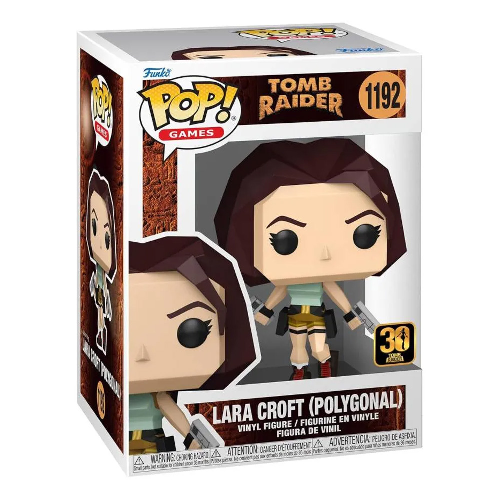Funko POP! Games: Tomb Raider – Lara Croft (Polygon)