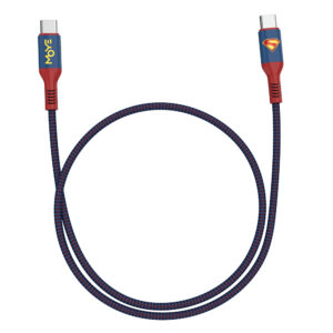WB Moye Superman USB-C to USB-C Charging Cable 01 1M