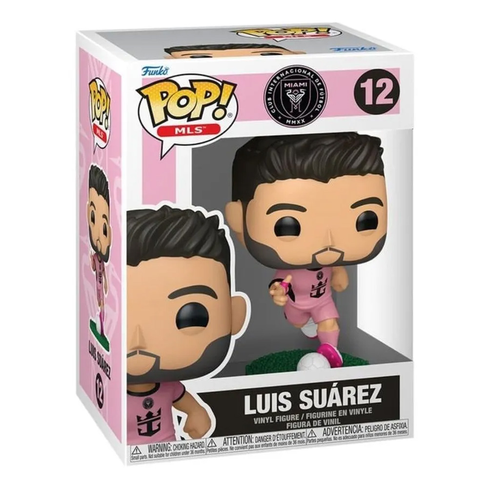 Funko POP! MLS: Inter Miami – Luis Suarez (Pink)