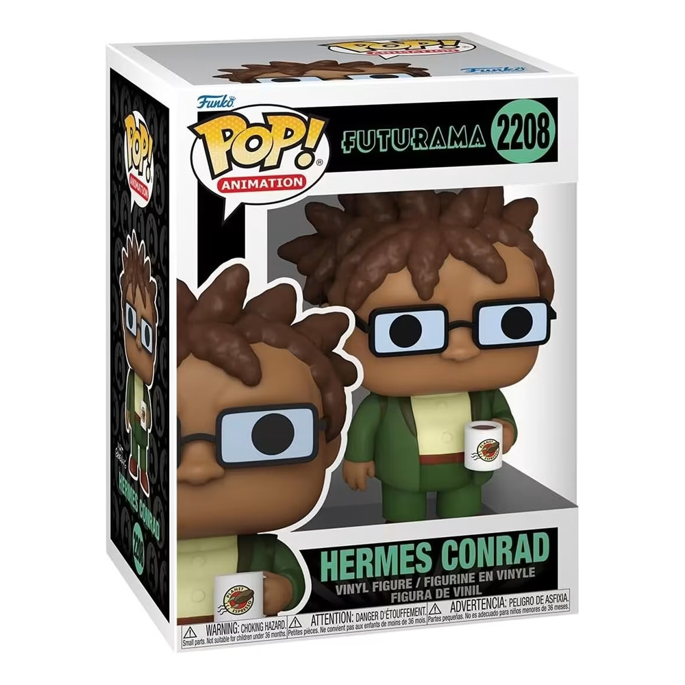 Funko POP! Animation: Futurama S5 – Hermes w/Mug