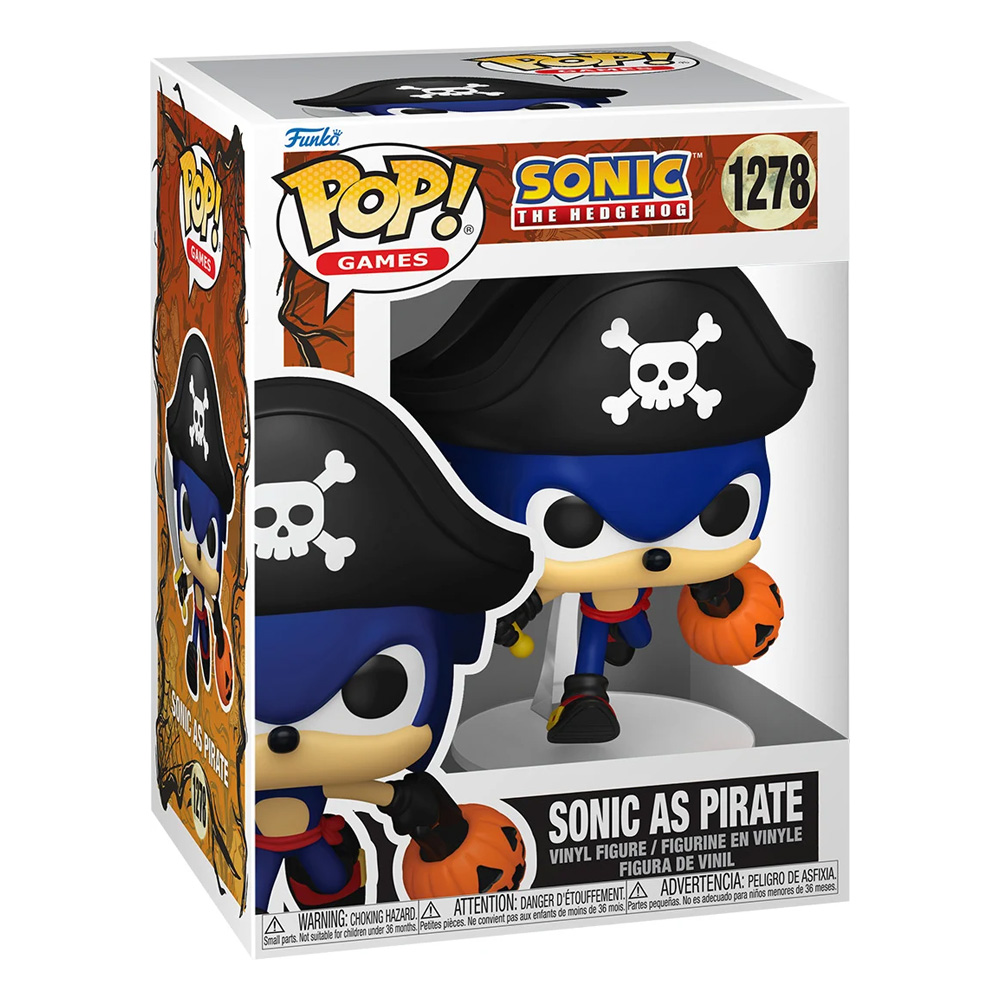 Funko POP! Games: Sonic S11 – Sonic As Pirate