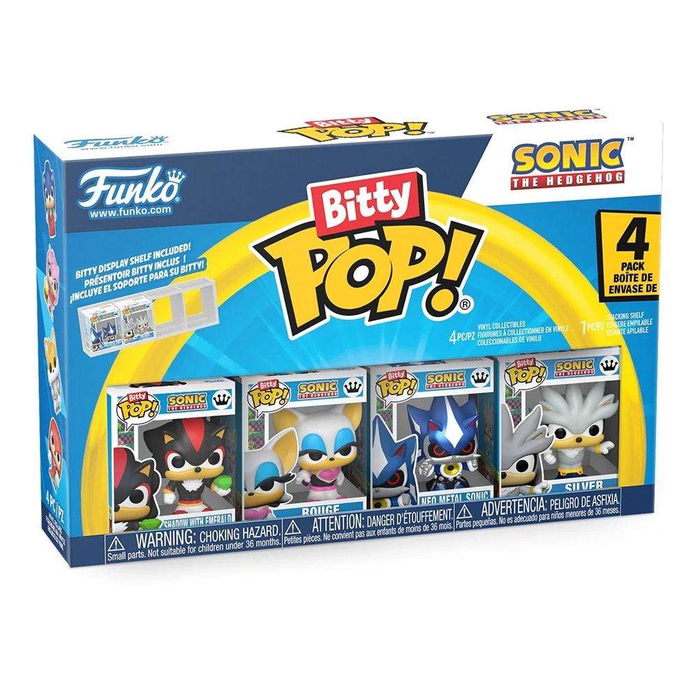 Funko Bitty POP!: Sonic – Shadow 4PK