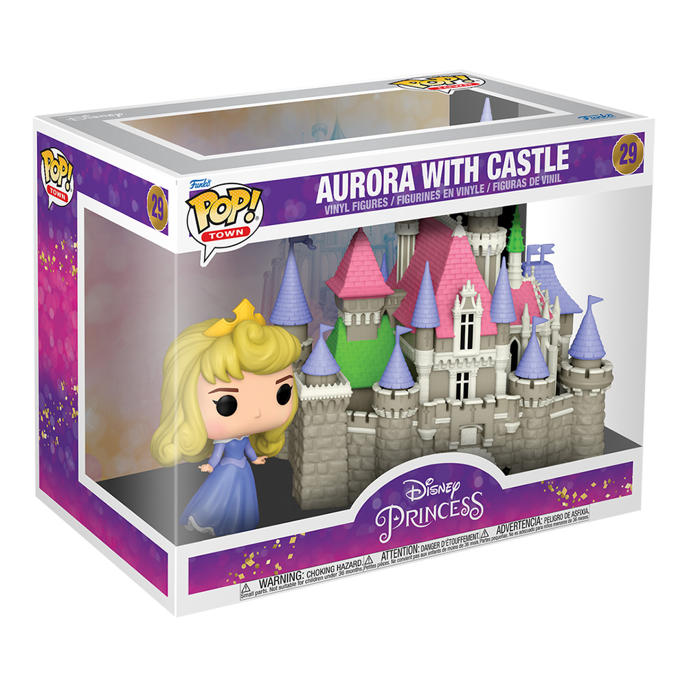 Funko POP! Town: Ultimate Princess – Princess Aurora w/Castle