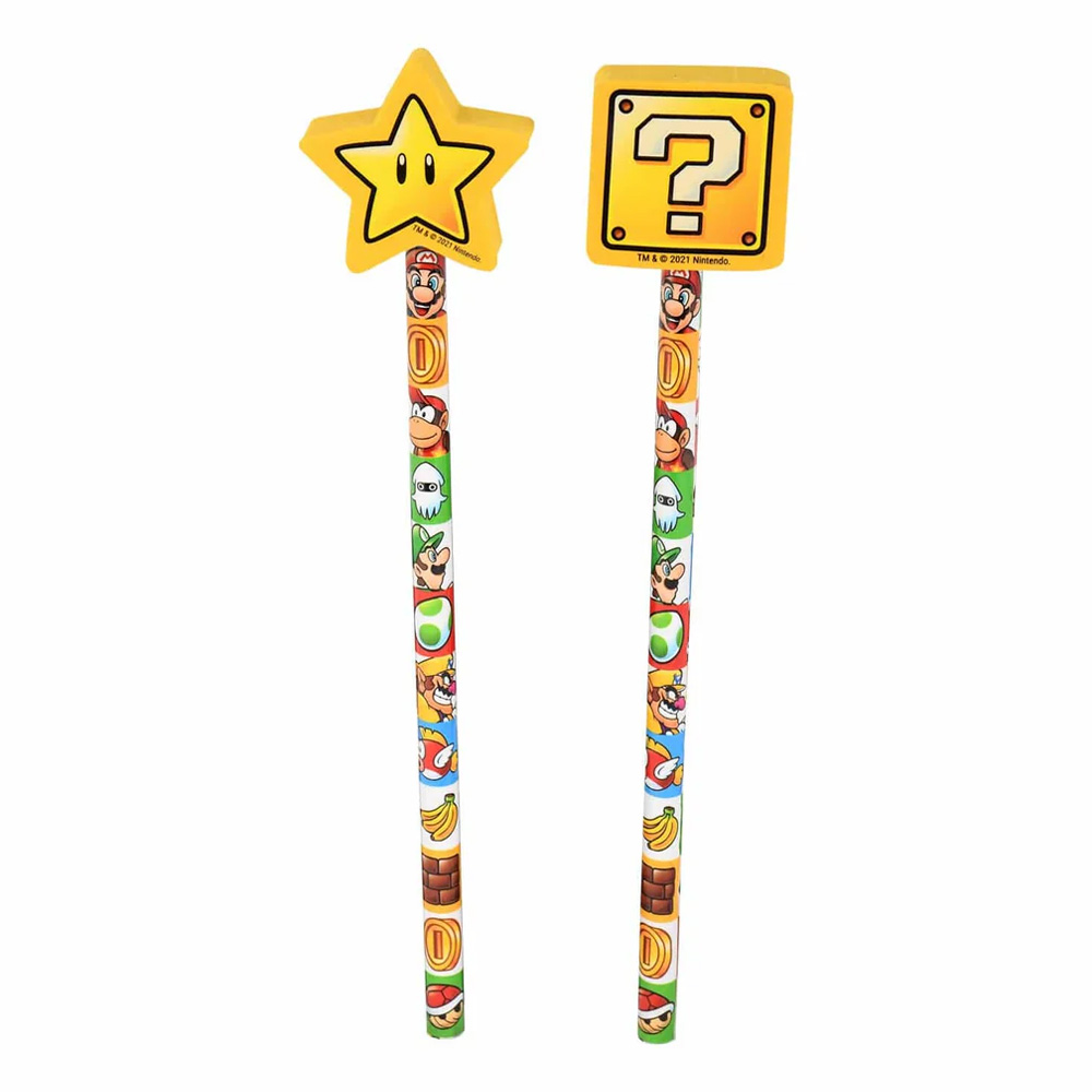 Super Mario – Colour Block Pencil Set