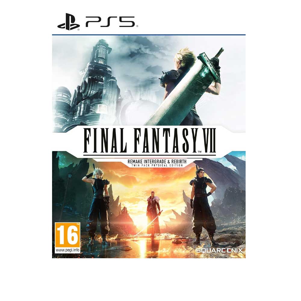 PS5 Final Fantasy VII Remake Intergrade & Rebirth Twin Pack
