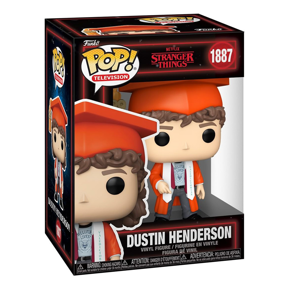 Funko POP! TV: Stranger Things S5 – Dustin Henderson (Graduation)