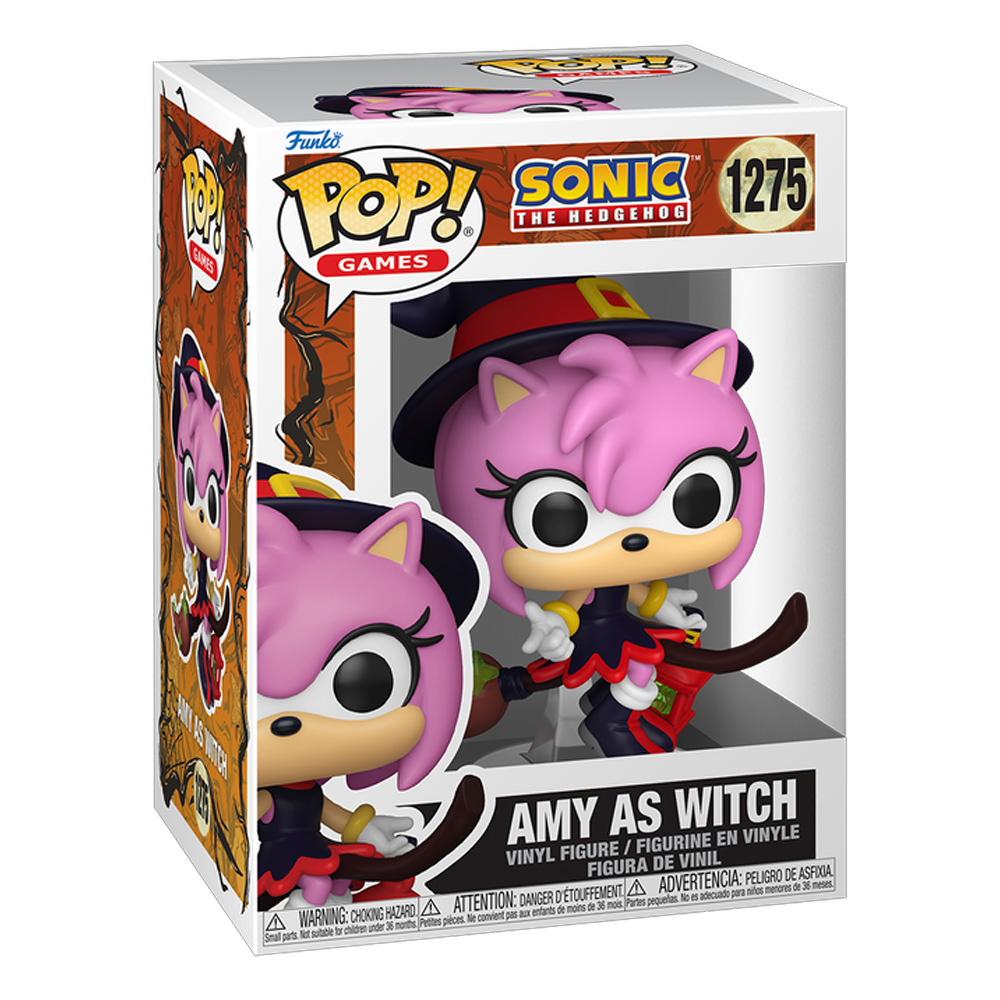 Funko POP! Games: Sonic S11 – Amy On Broom