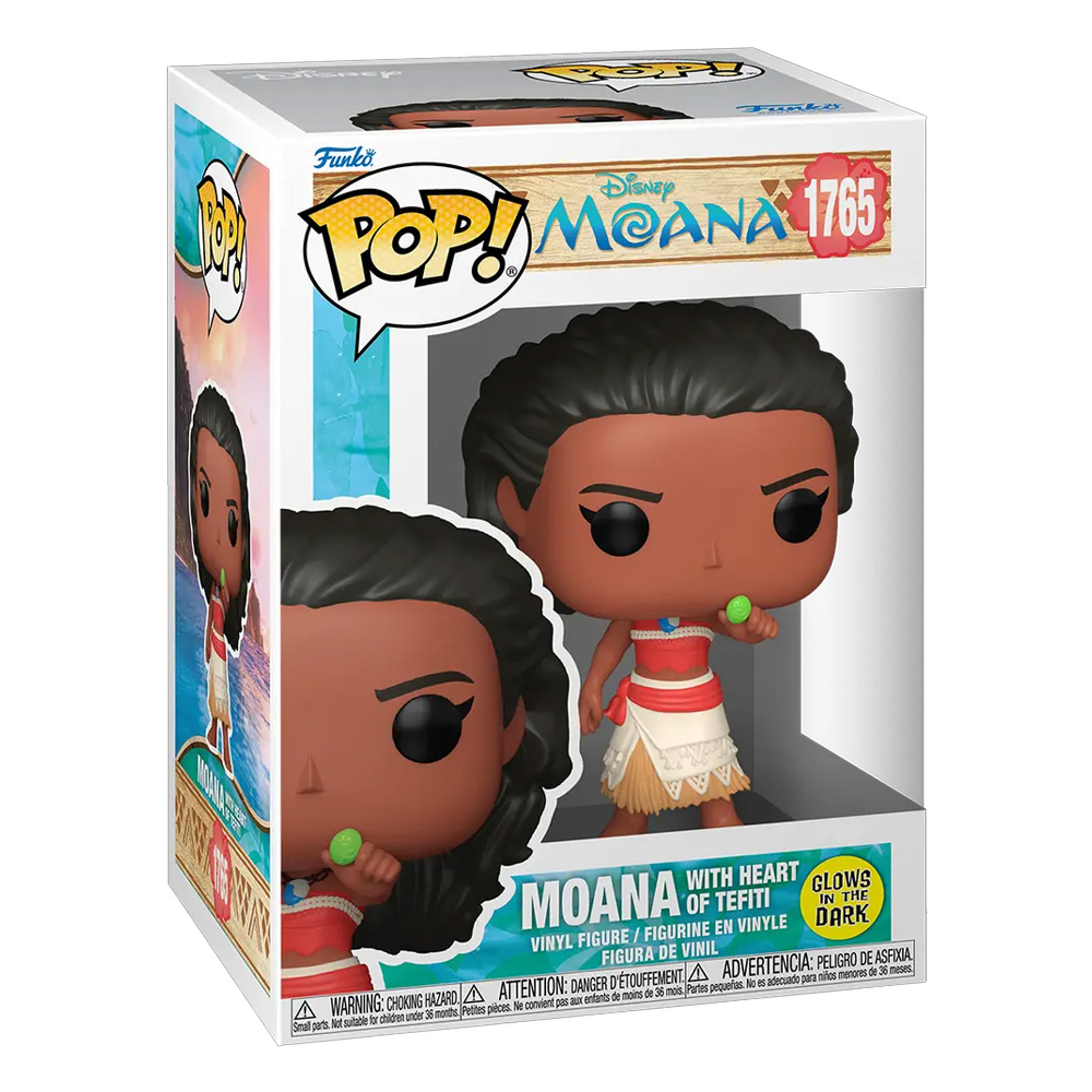 Funko POP! Disney: Moana S3 – Moana w/Heart Of Te Fiti