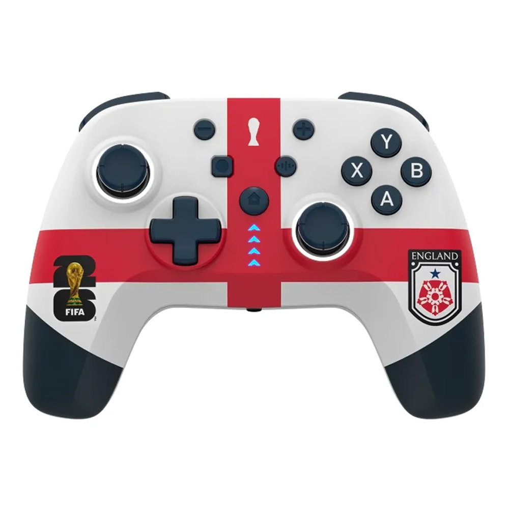 FIFA WorldCup 26 – ORION+ Wireless Controller for PC, Android and IOS (2.4G Dongle & RGB) – England