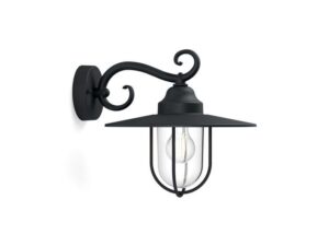 PHILIPS Pasture spoljašnja zidna svetiljka crna 1xmax.60W 16270/30/PN