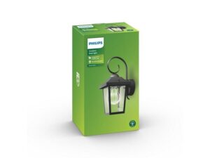PHILIPS 17236/30/PN Buzzard zidna spoljašnja svetiljka crna 1x max60W 230V