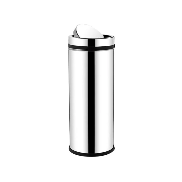 Kanta za otpatke sa okretnim poklopcem INOX 20 lit (380×205)
