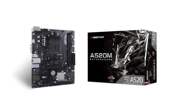 Matična ploča AM4 Biostar A520MHP 2.0 VGA/HDMI/M.2