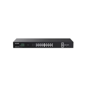 Svič 10/100/1000 18-port + 2SFP Tenda TEG1120P-16-150W/16-Port PoE