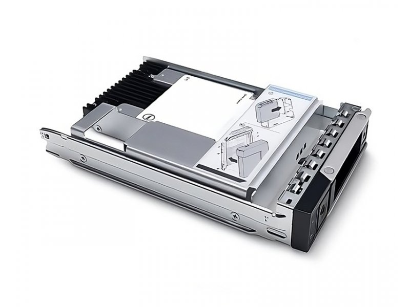 DELL 960GB 2.5” SATA, 6Gbps SSD RI Assembled Kit 3.5” 14G