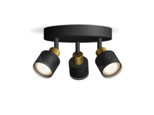 PHILIPS Spot svetiljka Niall GU10 3 x 5W - Crna