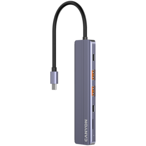 CANYON hub DS-17 6in1 4k USB-C Grey CANYON hub DS-17 6in1 4k USB-C Grey