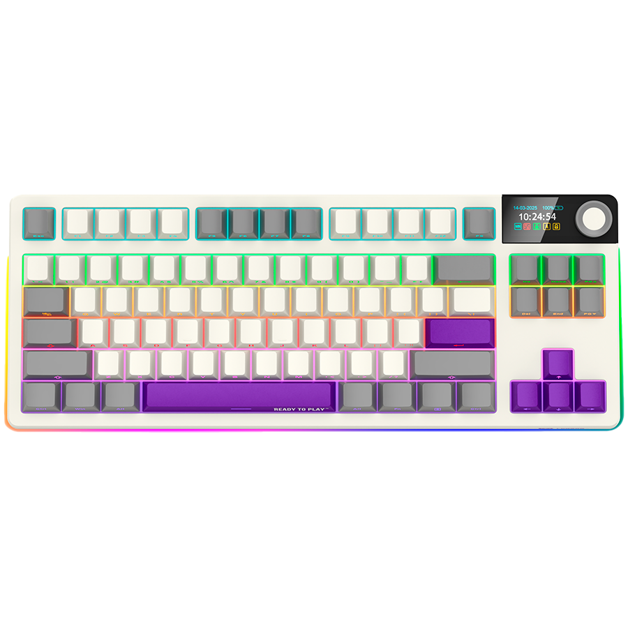LORGAR KBP70TKLW, Wireless TKL Mechanical Gaming Keyboard Pro