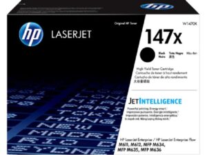HP 147X High Yield Black Original LaserJet Toner Cartridge, W1470X