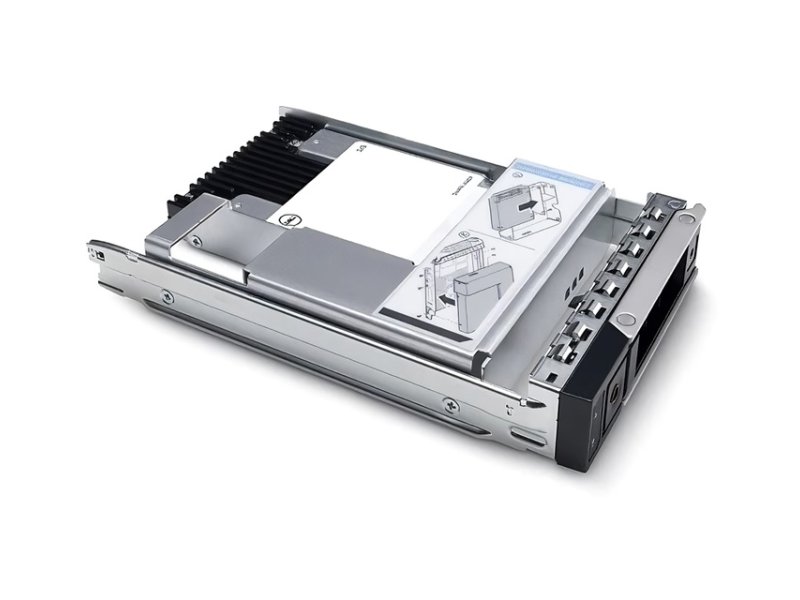 DELL 1.92TB SSD SATA RI 6Gbps 512e 2.5in with 3.5in HYB CARR, Hot-Plug, CUS Kit