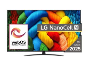 LG 65NANO81A3A 4K HDR NanoCell Smart TV
