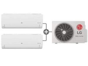 LG 2 in 1 DUALCOOL Fiksni Multi 2,6 + 3,5 kW klima uređaj