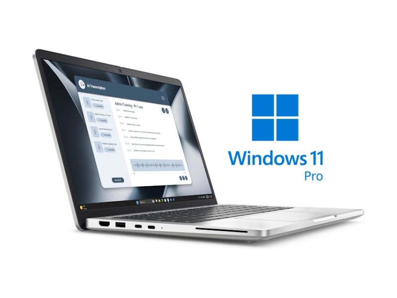 DELL Pro 13 Plus (FHD+ IPS, Ryzen AI 5 PRO 340, 32GB, 1TB SSD, Backlit, FP, SC, Win 11 Pro, 3yr ProSupport)