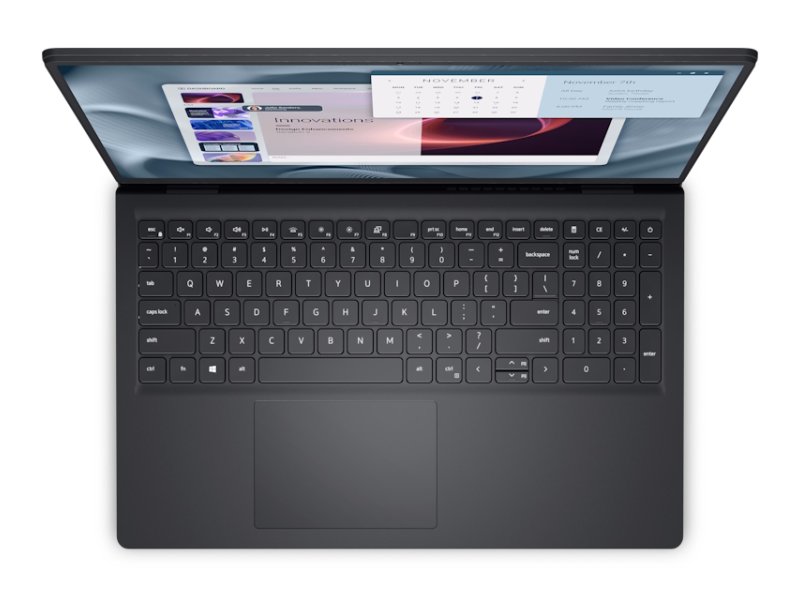DELL Pro 15 Essential PV15250 (Carbon Black) FHD IPS 120Hz, Core 3 100U, 8GB, 512GB SSD, Backlit, FP