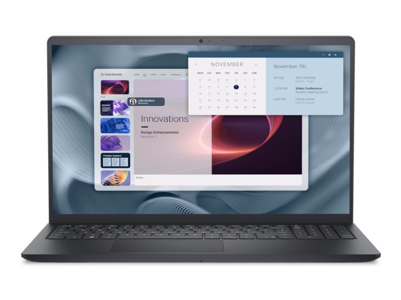 DELL Pro 15 Essential PV15250 (Carbon Black) FHD IPS 120Hz, i5-1334U, 16GB, 512GB SSD, Backlit, FP