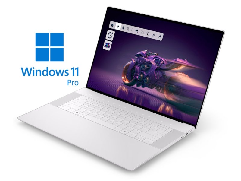 DELL 16 Premium DA16250 (4K OLED 120Hz Touch, Ultra 7 255H, 32GB, 1TB SSD, RTX 5060 8GB, Backlit, FP, Win 11 Pro)