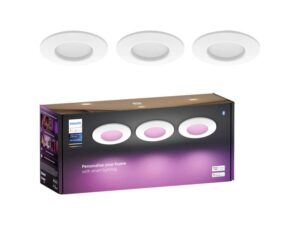 PHILIPS Hue WCA ugradna spot svetiljka (Slim S x3 bela) 929003712102