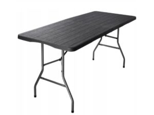 GARDEN LIFE Sklopivi sto XL drvo dekor 180 x74 cm (277396)