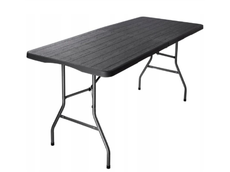GARDEN LIFE Sklopivi sto XL drvo dekor 180 x74 cm (277396)
