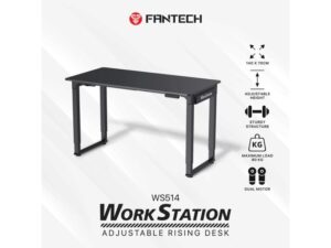 FANTECH Sto Gaming WS514 WorkStation crni