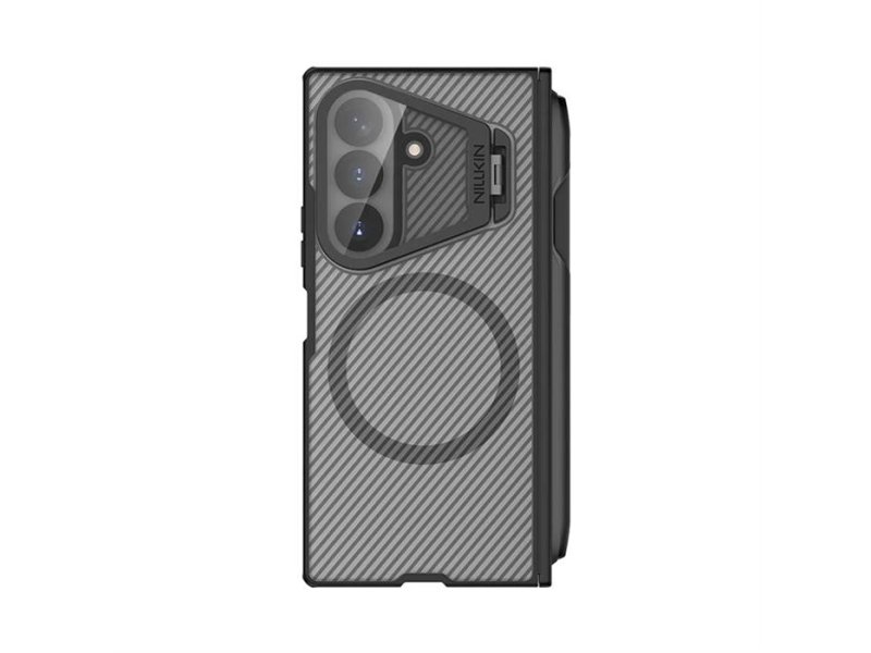 Nillkin Cam Shield Prop Magnetic Futrola za Samsung F976B Galaxy Z Fold 8 Ultra 5G (with S pen) providno crna