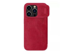 Nillkin Qin Pro Futrola za iPhone 15 Pro Max (6.7) crvena