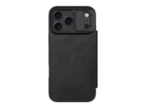 Nillkin Qin Pro Futrola za iPhone 17 Pro Max (6.9) crna