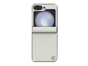 Nillkin Cam Shield Leather Case Futrola za Samsung F741B/F761B Galaxy Z Flip 6 5G/Z Flip 7 FE 5G bela