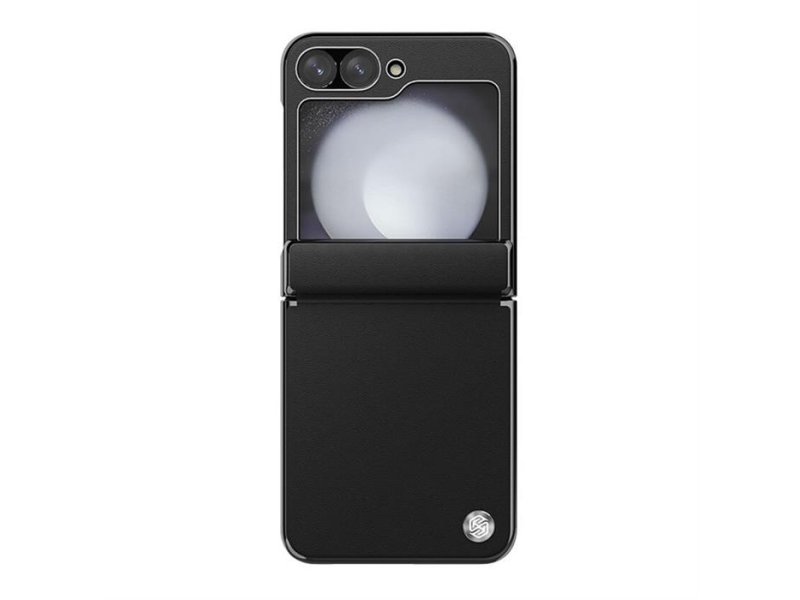 Nillkin Cam Shield Leather Case Futrola za Samsung F741B/F761B Galaxy Z Flip 6 5G/Z Flip 7 FE 5G crna