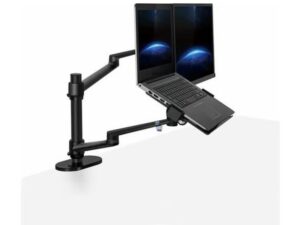 3G Nosac dvostruki stoni za LCD i notebook crni