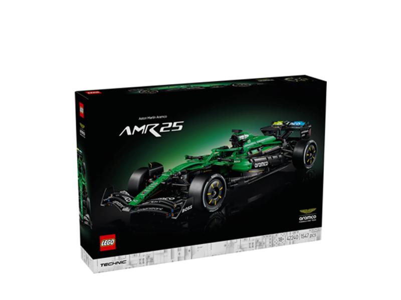 LEGO 42240 Aston Martin Aramco AMR25 F1 automobil