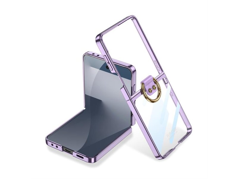 MS MOBILE RING LINES Futrola za Samsung F751B Galaxy Z Flip 7 5G ljubičasta (GKK case)