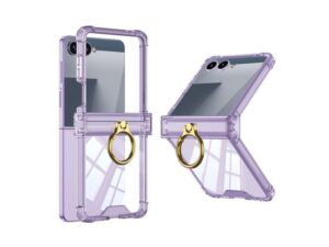 MS MOBILE RING LINES II Futrola za Samsung F751B Galaxy Z Flip 7 5G ljubičasta (GKK case)