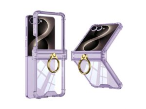 MS MOBILE RING LINES II Futrola za Samsung F776B Galaxy Z Flip 8 5G ljubičasta (GKK case)