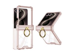 MS MOBILE RING LINES II Futrola za Samsung F776B Galaxy Z Flip 8 5G roze (GKK case)