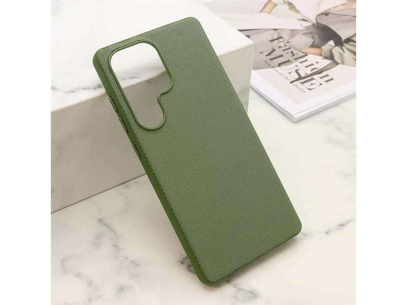 SUPERIOR WOVEN MagSafe Futrola za Samsung S938B Galaxy S25 Ultra 5G zelena