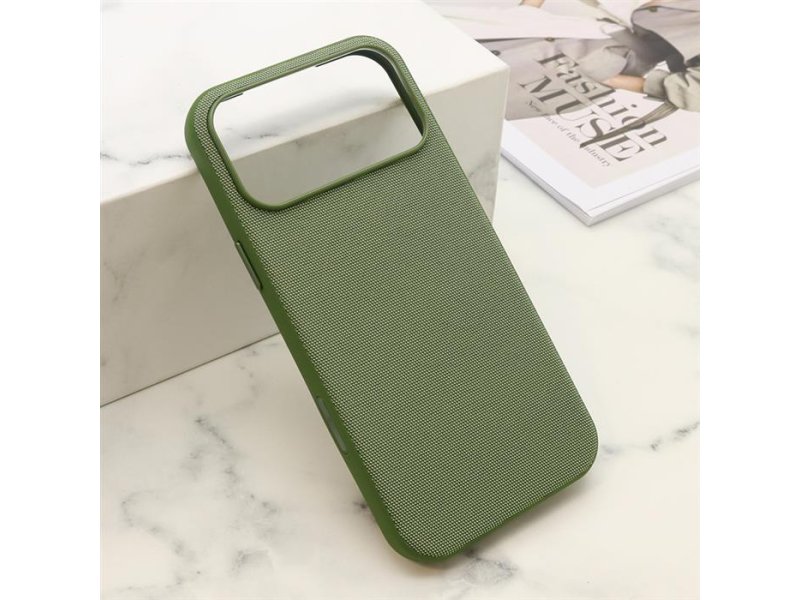 SUPERIOR WOVEN MagSafe Futrola za iPhone 17 Pro Max (6.9) zelena