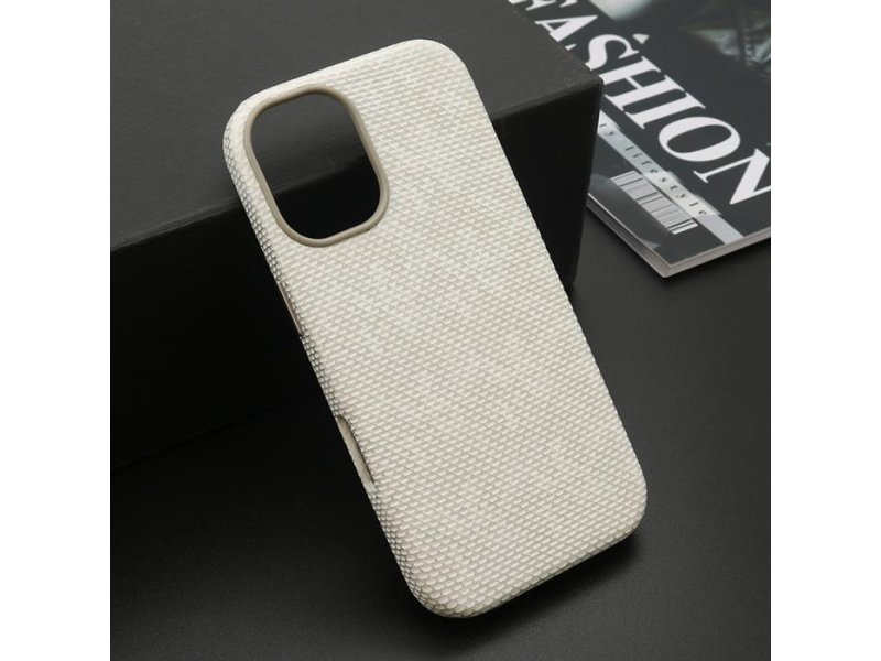 SUPERIOR WOVEN TOUCH MagSafe Futrola za iPhone 17 (6.3) bela