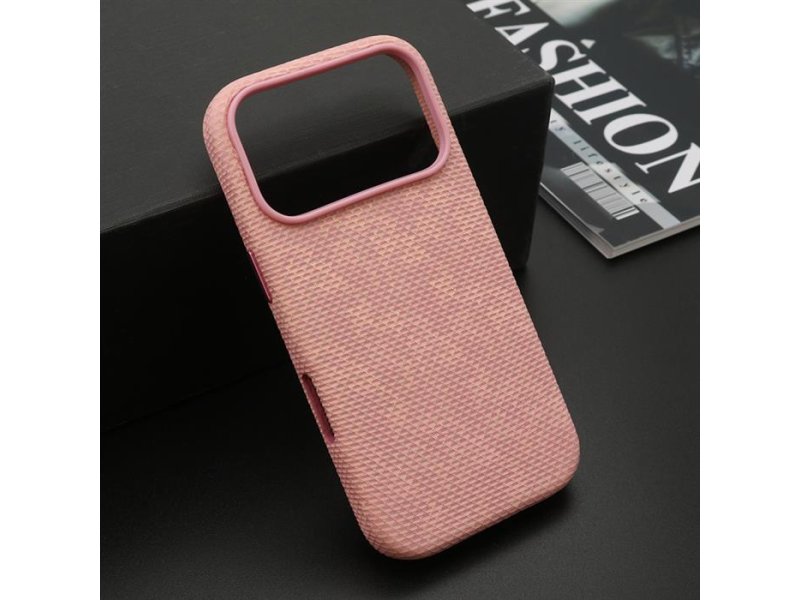 SUPERIOR WOVEN TOUCH MagSafe Futrola za iPhone 17 Pro (6.3) roze