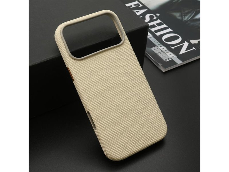 SUPERIOR WOVEN TOUCH MagSafe Futrola za iPhone 17 Pro Max (6.9) krem